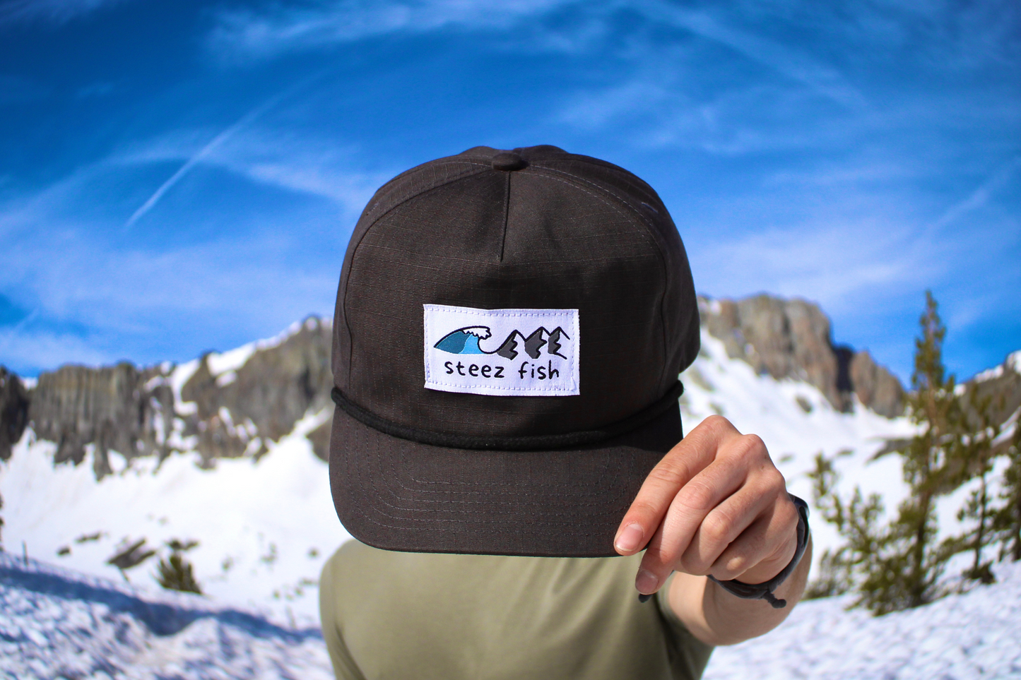 Char Black Ripstop Rope Hat