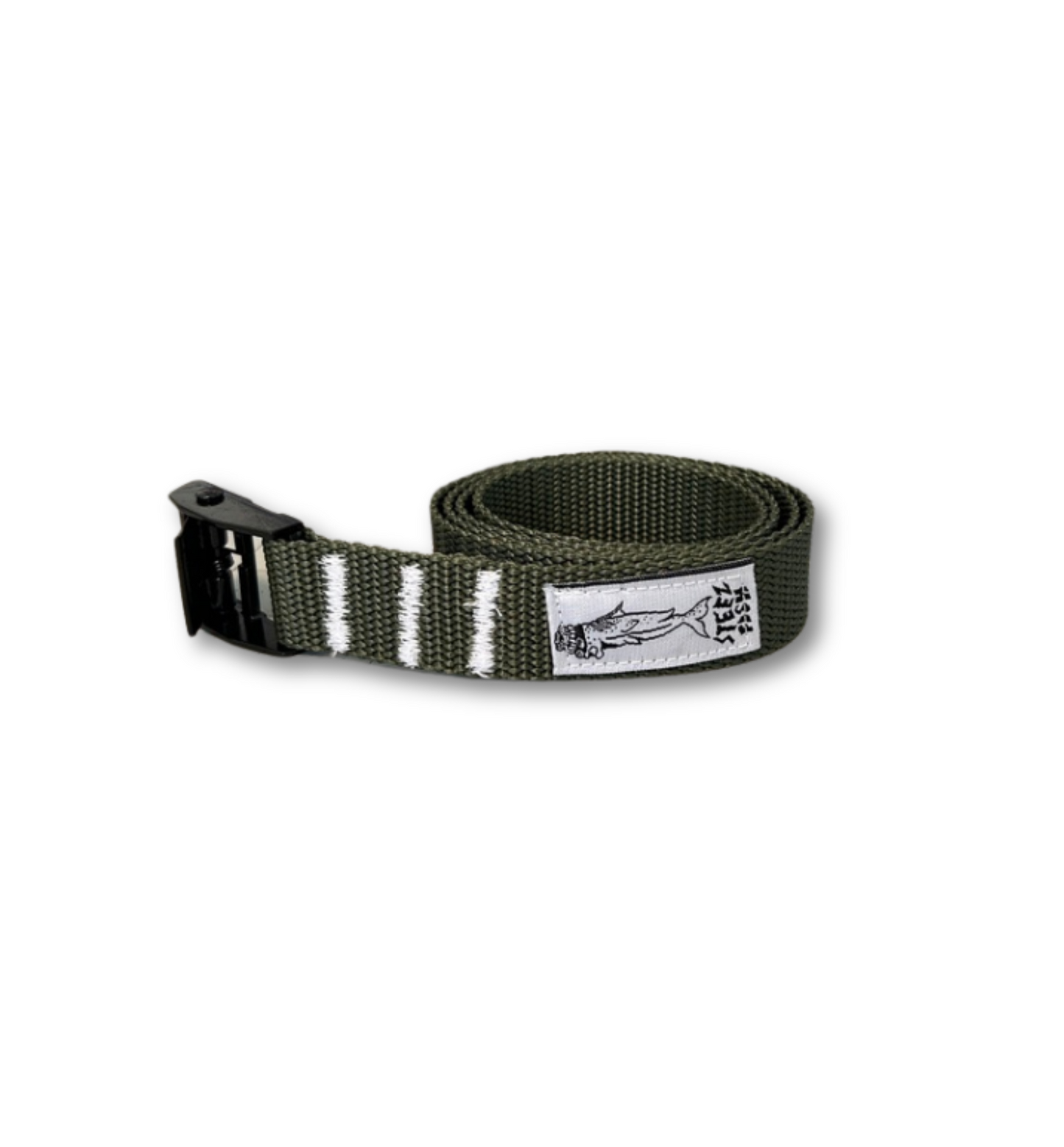 Deep Green “Steez Fish” Cam Strap Belt