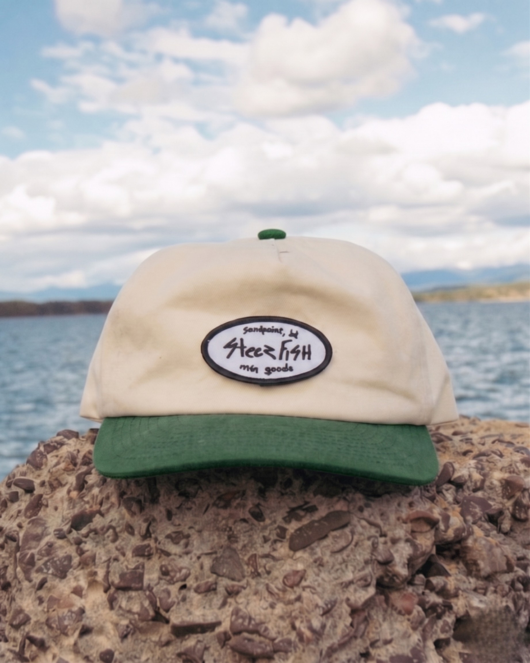 retro two tone - evergreen