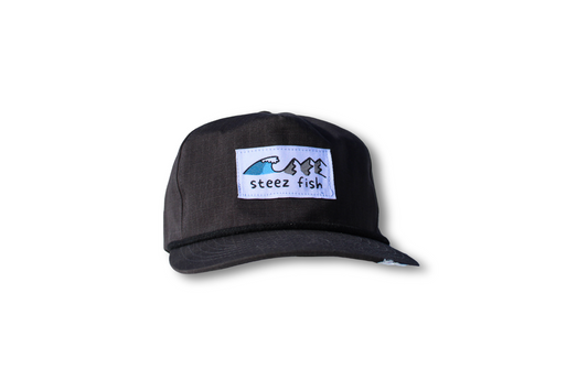 Char Black Ripstop Rope Hat