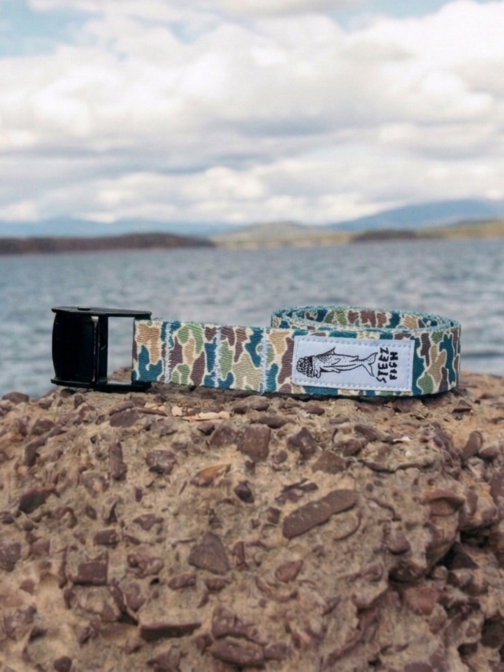 tech camo cam-strap belt