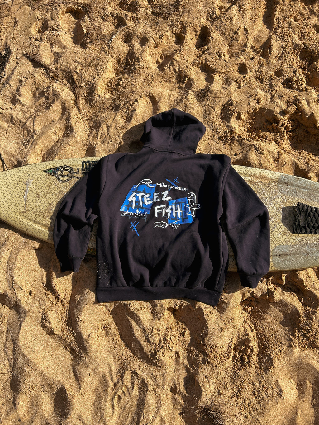 “walk on water” heavyweight hood
