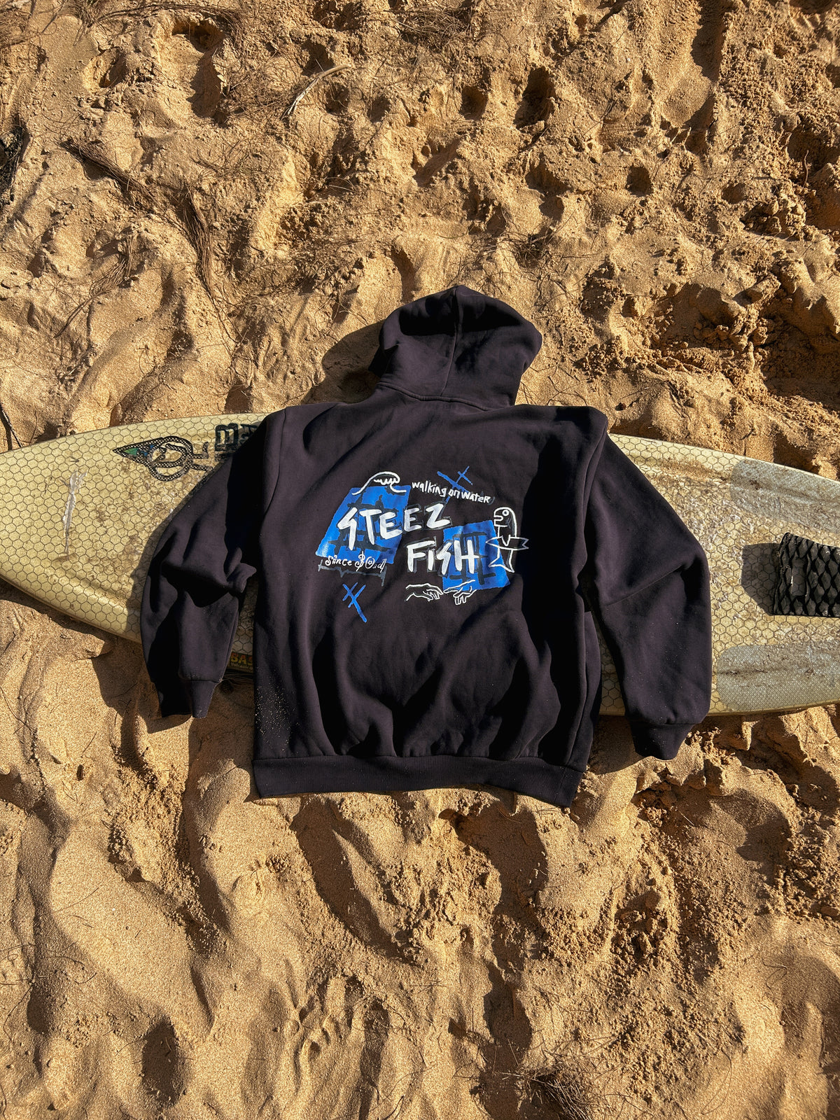 “walk on water” heavyweight hood