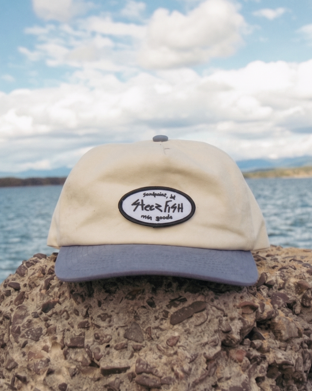 retro two tone - surf blue