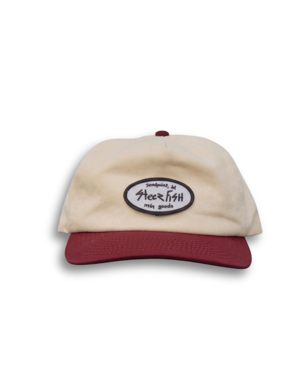 retro two tone - red clay
