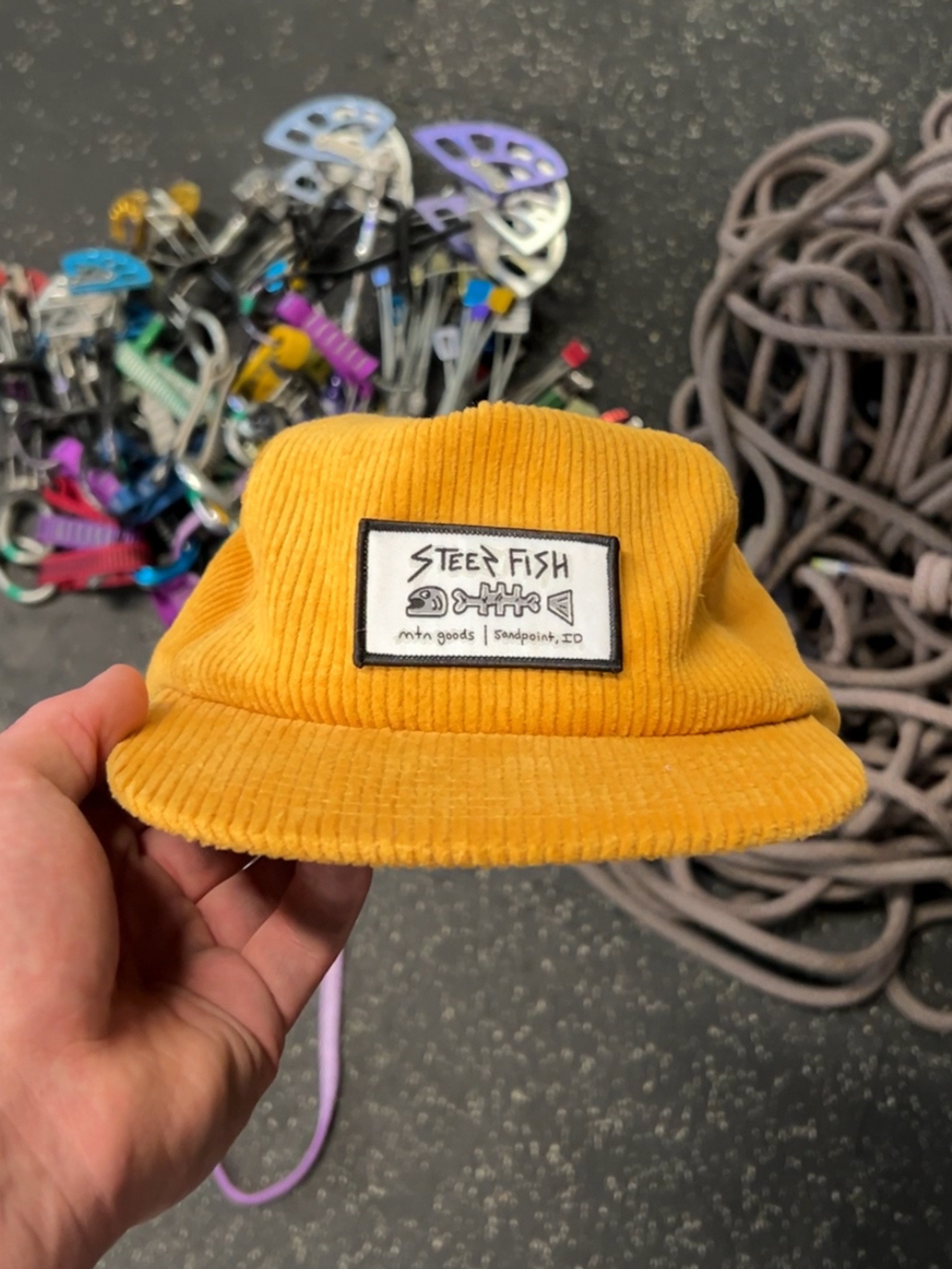 "dry bones" corduroy-  golden sun